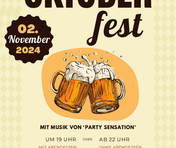 oktoberfesteinladung des landwirtschaftlichen Vereins am 02. November 2024