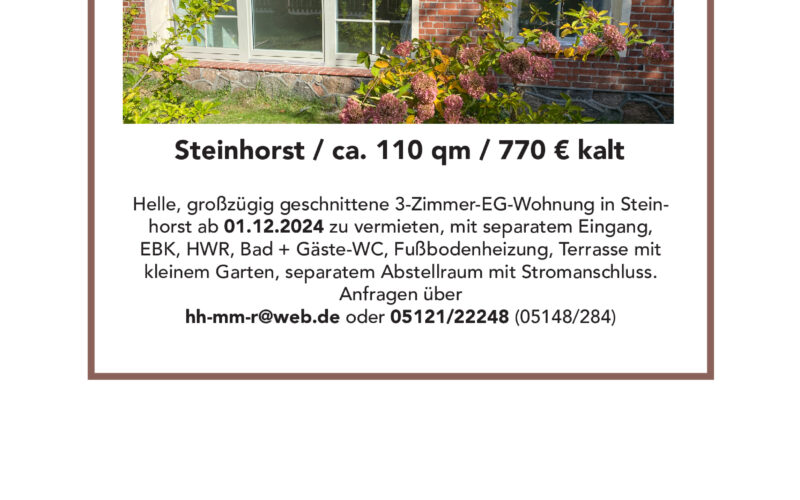 Anzeige-Wohnung-Steinhorst